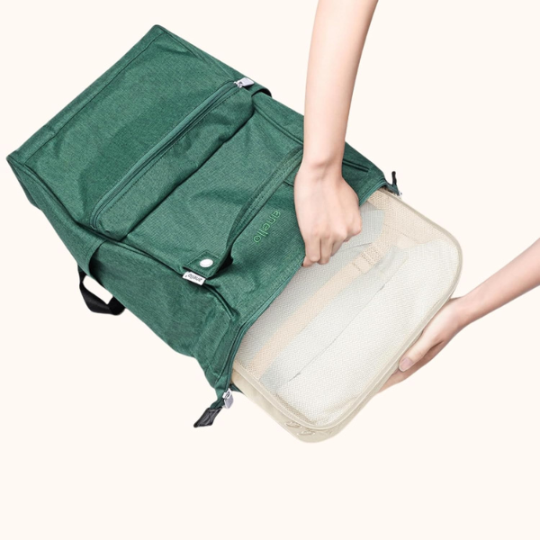 VAGREEZ Travel Luggage Packing Organizers Set with Toiletry Bag