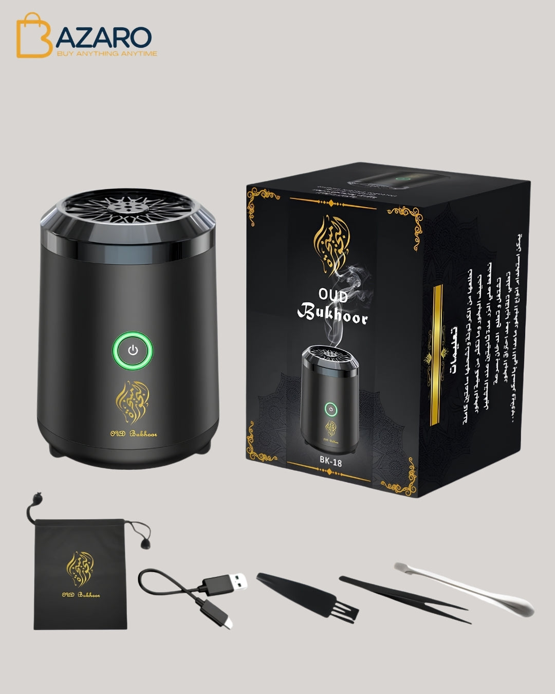 Electric Incense Burner,Portable USB Aroma Diffuser