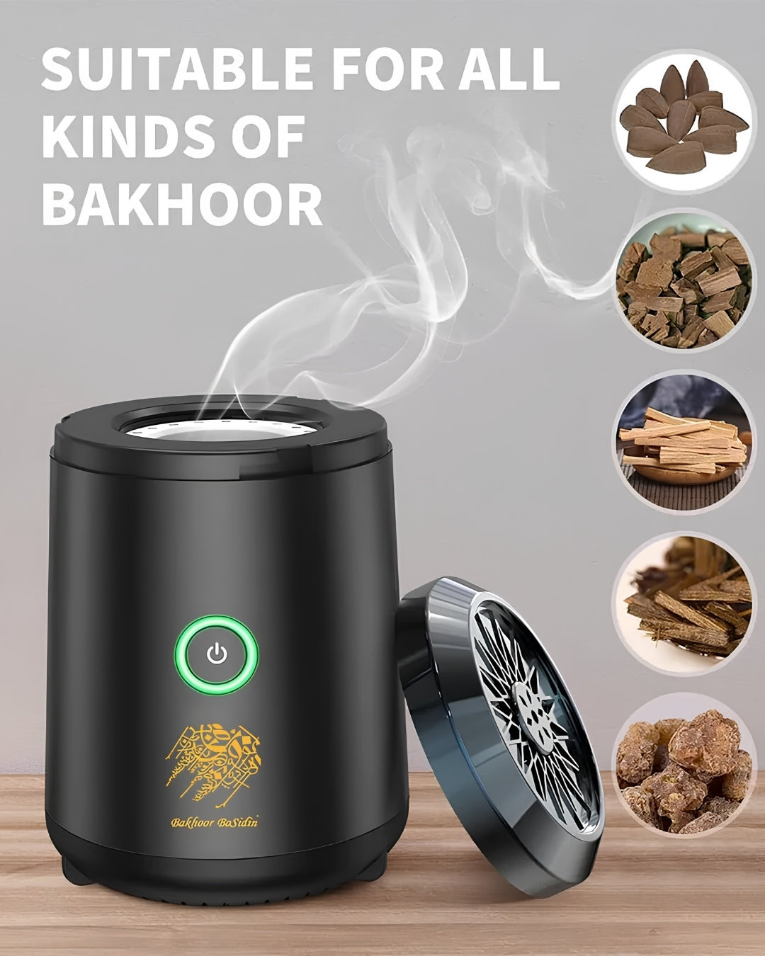 Electric Incense Burner,Portable USB Aroma Diffuser