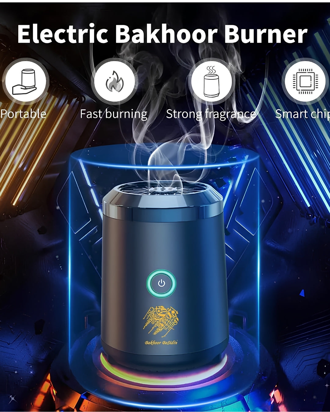 Electric Incense Burner,Portable USB Aroma Diffuser