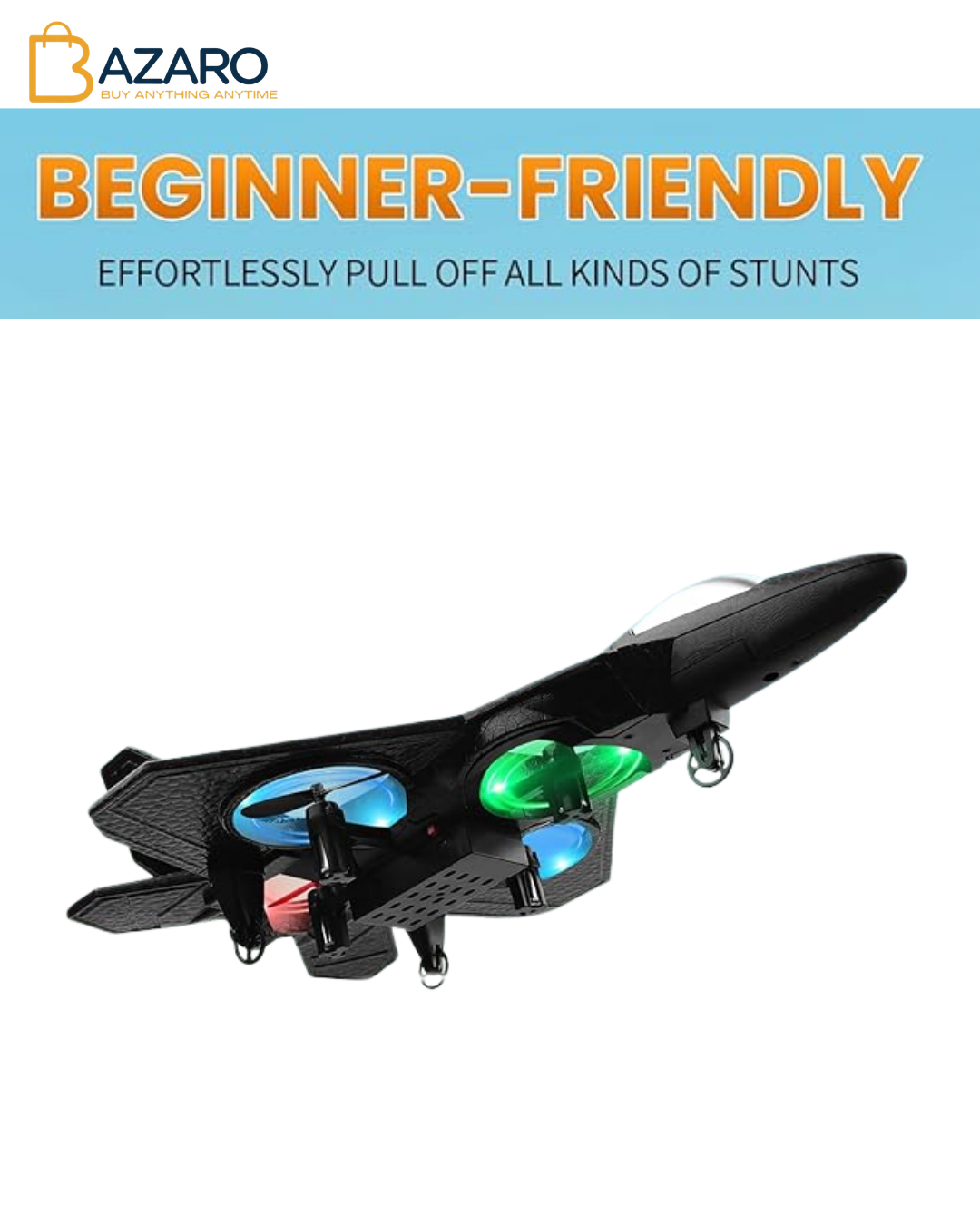 RC Plane 2.4GHz Remote Control Plane L0712 Quadcopter Hovering with Auto Hovering Fighter Aircraft RC Airplane RTF for Beginner, Kids and Adults,3D Flip Airplane Toy with Colored Lights USB Charging