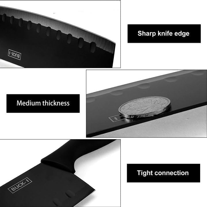 7-Piece Kitchen Knife Set with Chopping Board