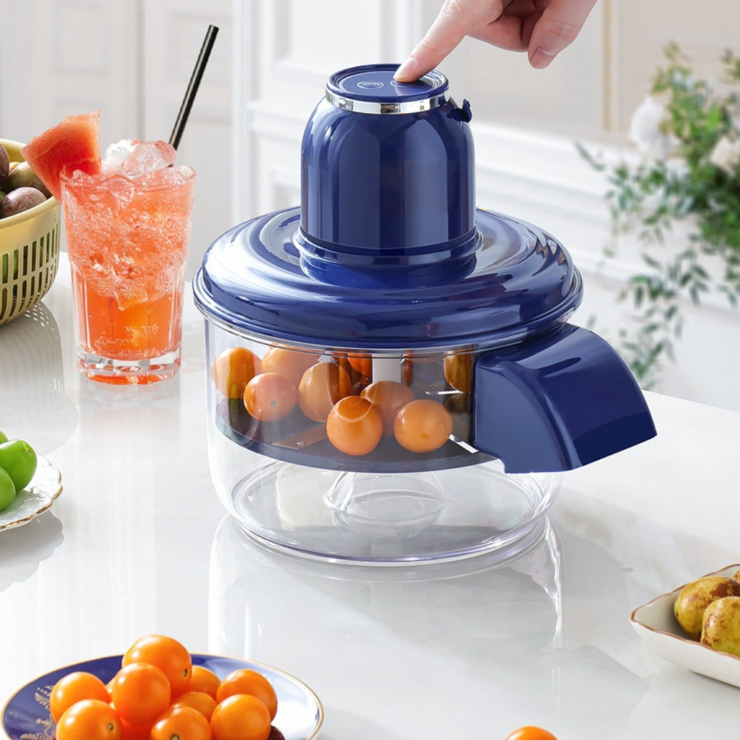Electric Peeler Machine for Grapes Garlic Cherry & Tomato - Smart Peeling Machine for Home Kitchen