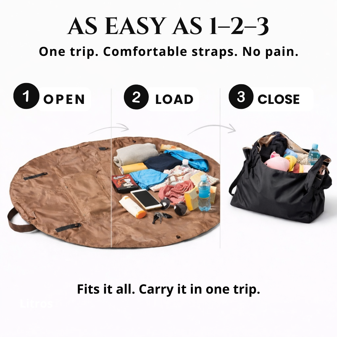 Oversized Lightweight Nylon Shoulder Tote Bag – Casual Everyday Handbag