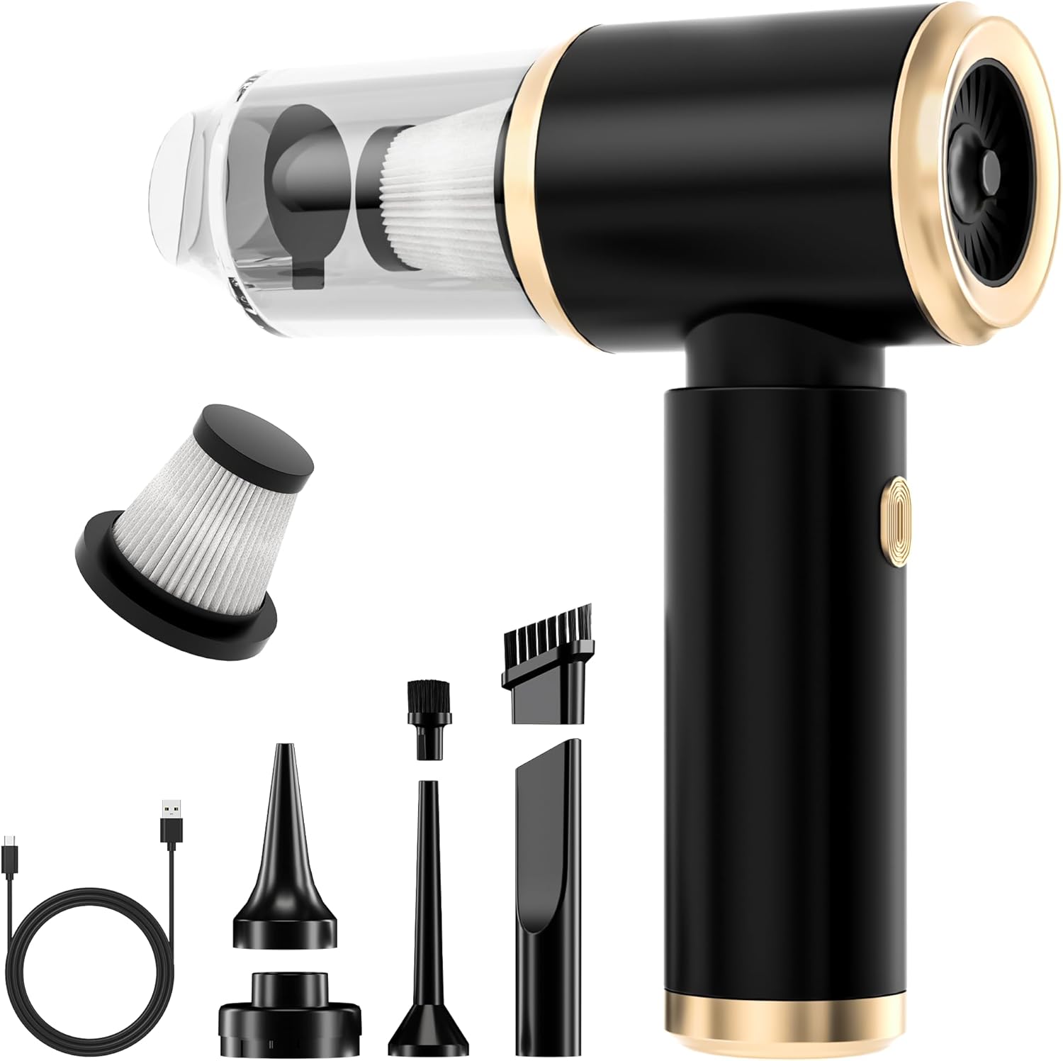 CAFELE 590W high-power 4-in-1 cordless vacuum cleaner - wireless, powerful cleaning, suitable for cleaning dust, debris, food residue