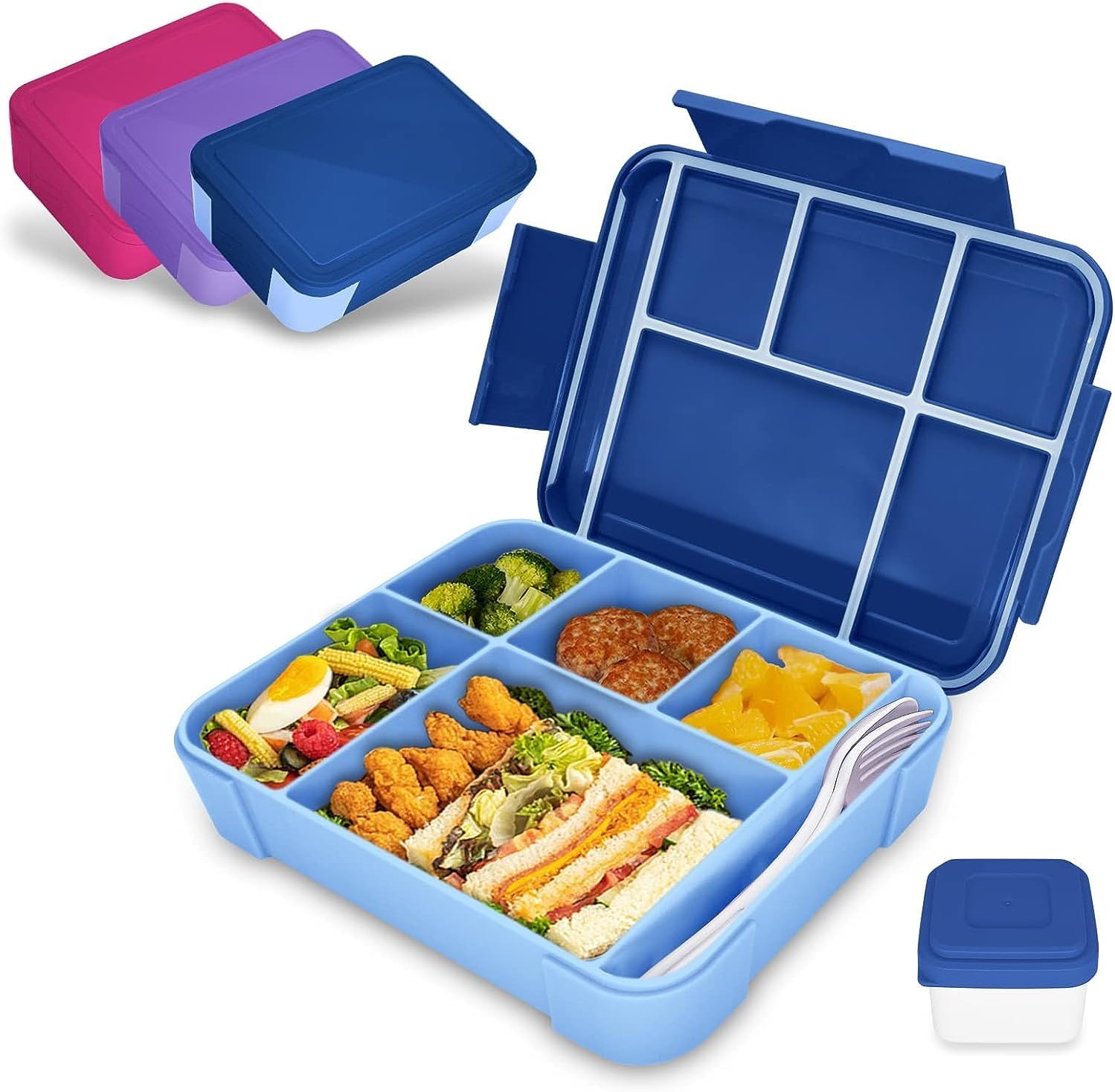 Lunch Box for Kid School,Children's Lunch Box with Compartments