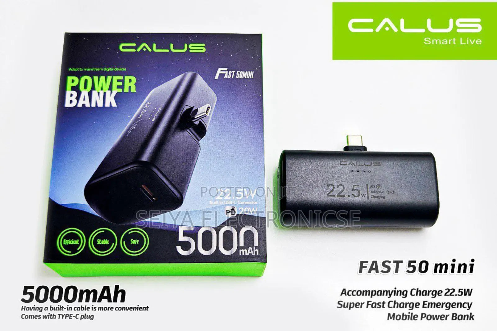 Calus Power Mini Power Bank 5,000 mah