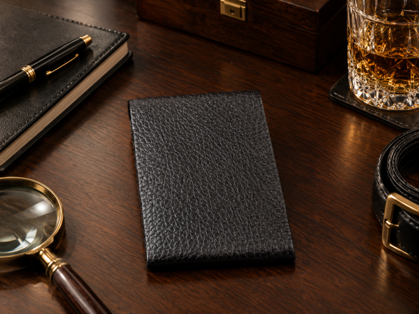 Vellura Genuine Leather Wallet | Compact Double Fold Leather Wallet