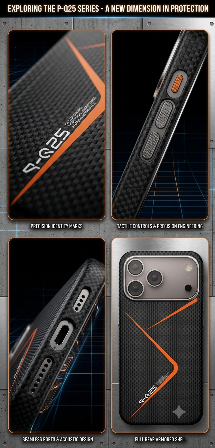 Real Carbon Fiber iPhone 17 Pro Max Case