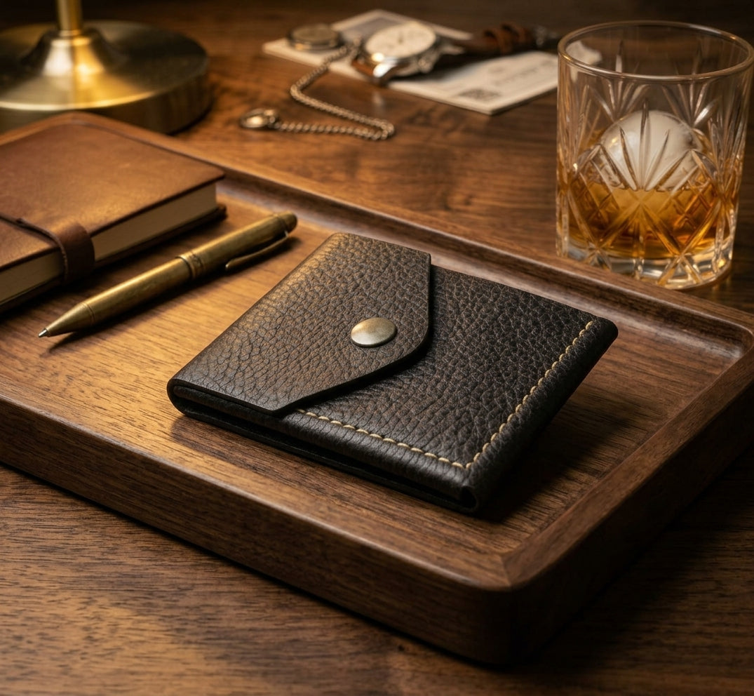 Vellura Genuine Leather Wallet | Compact Double Fold Leather Wallet