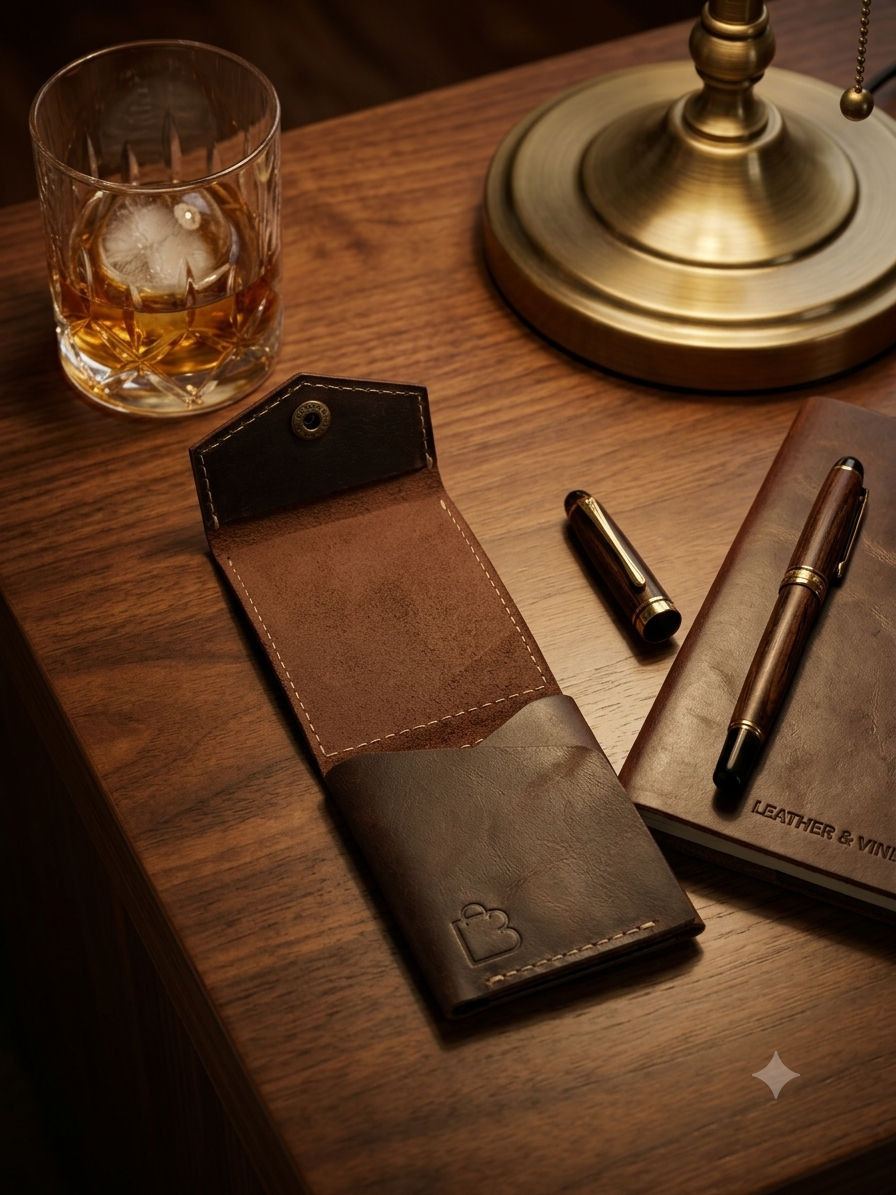 Rustic Chocolate | Hand-Crafted Leather Wallet | Slim & Compact design