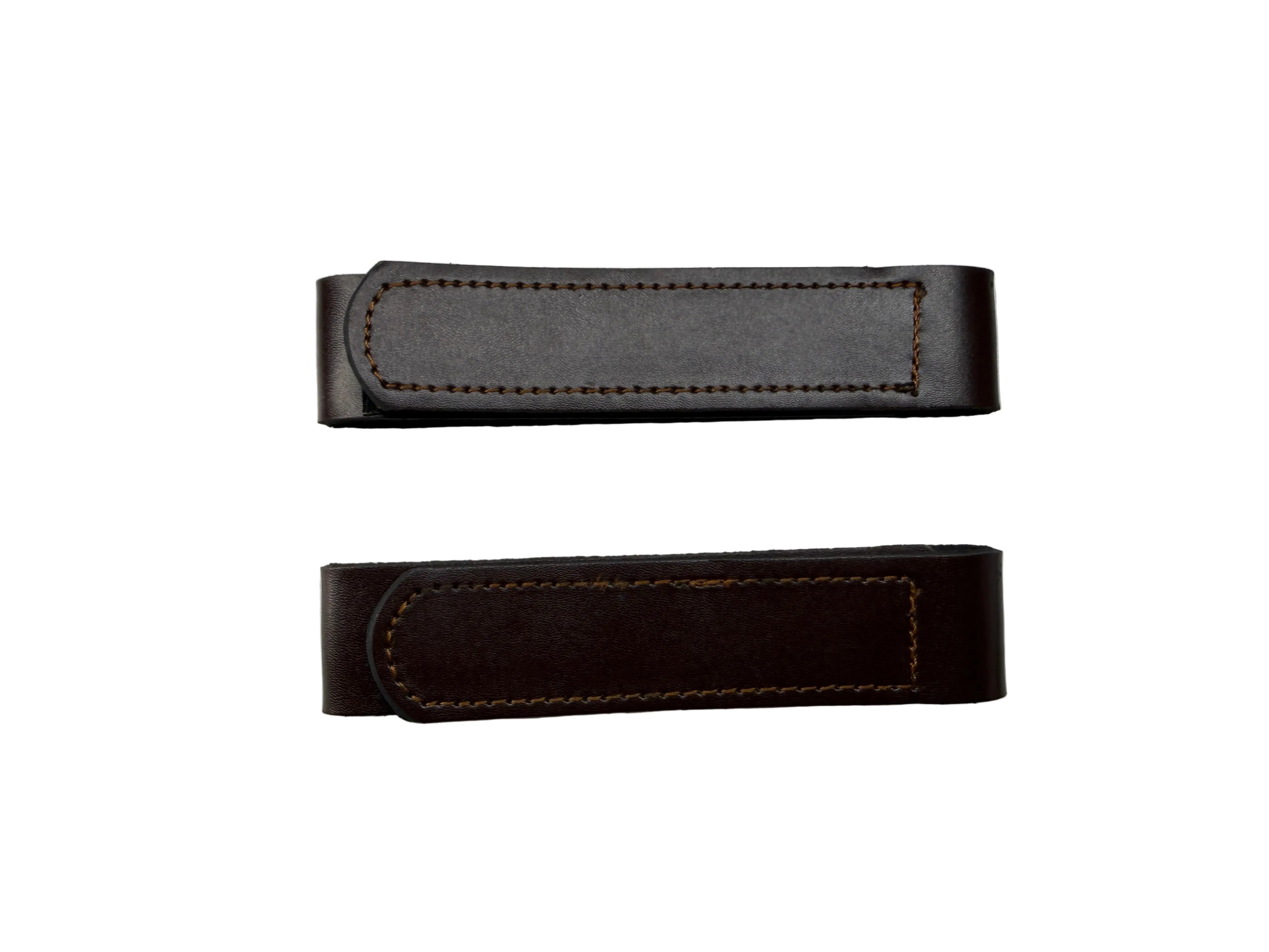 Handcrafted Genuine Leather Belt Loop Straps (pack of 2), Adjustable Side Leather Belt, Jeans Pants Wide and Easy To Use