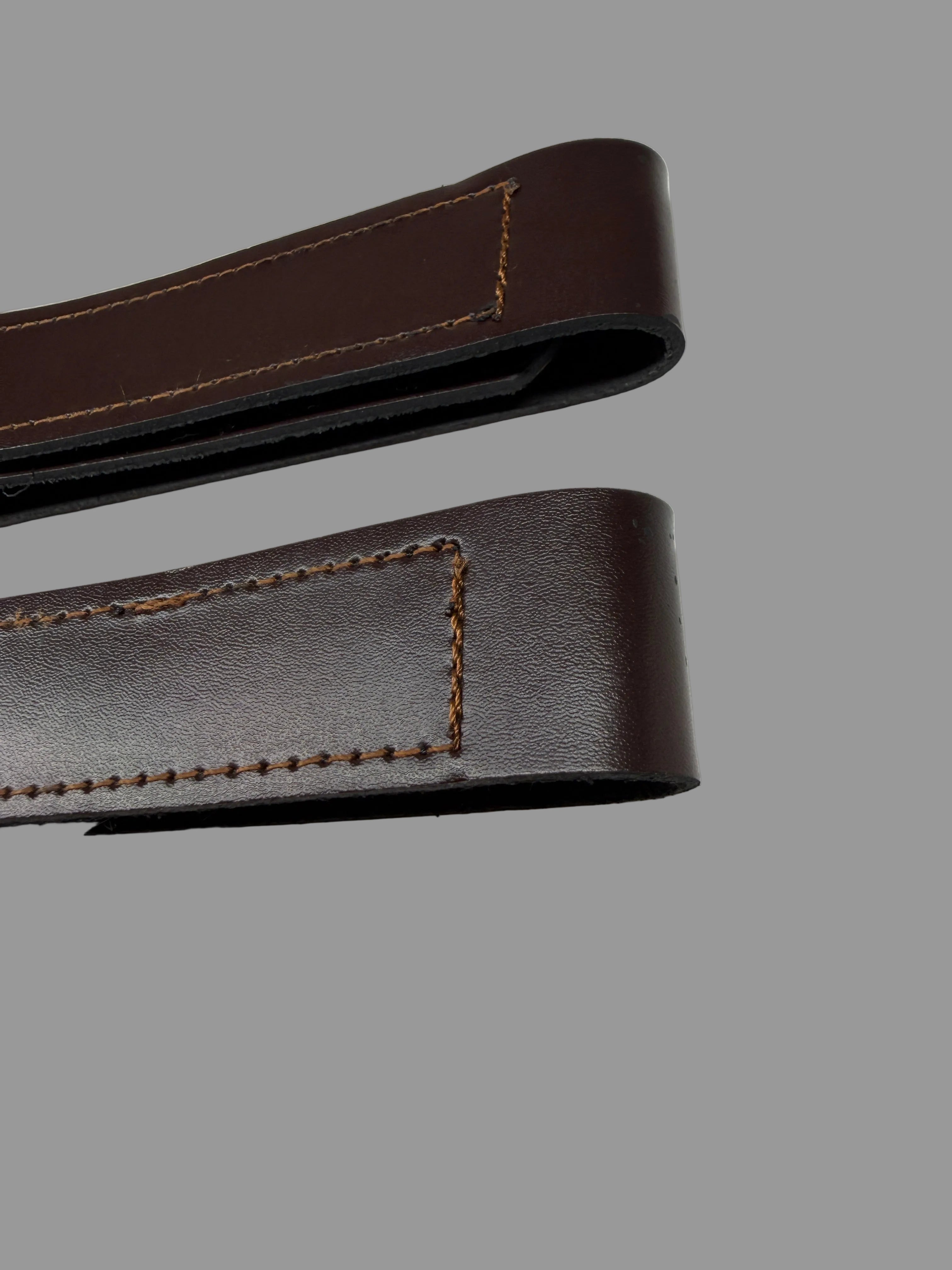Handcrafted Genuine Leather Belt Loop Straps (pack of 2), Adjustable Side Leather Belt, Jeans Pants Wide and Easy To Use