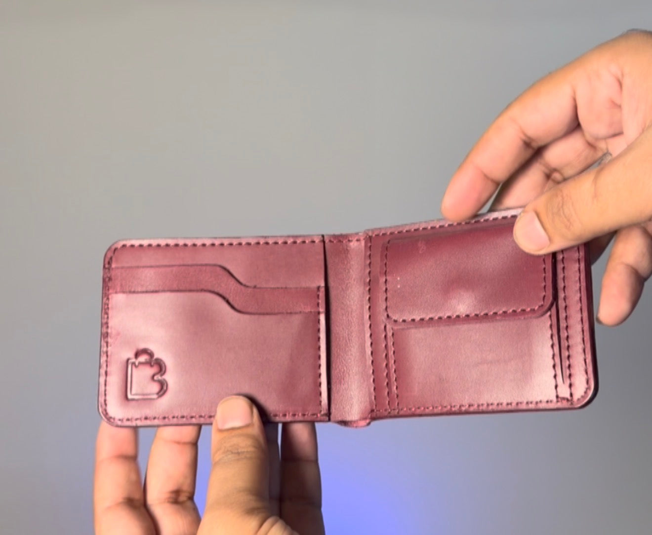 Cow soft leather wallet | Hand-Crafted Genuine Leather Wallet | Slim & Compact design