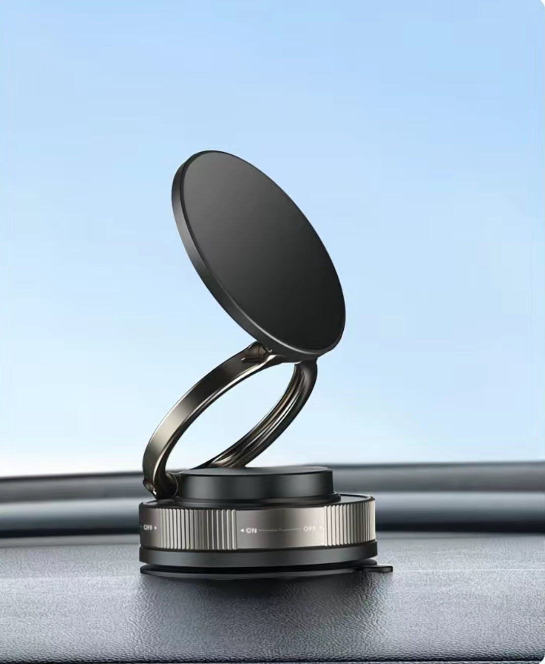 Magnetic Car Suction Cup Phone Holder
