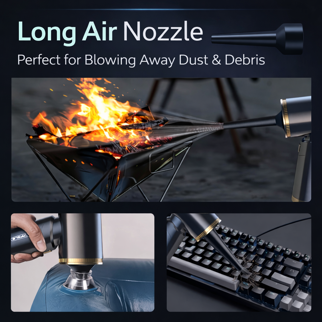 CAFELE 590W high-power 4-in-1 cordless vacuum cleaner - wireless, powerful cleaning, suitable for cleaning dust, debris, food residue