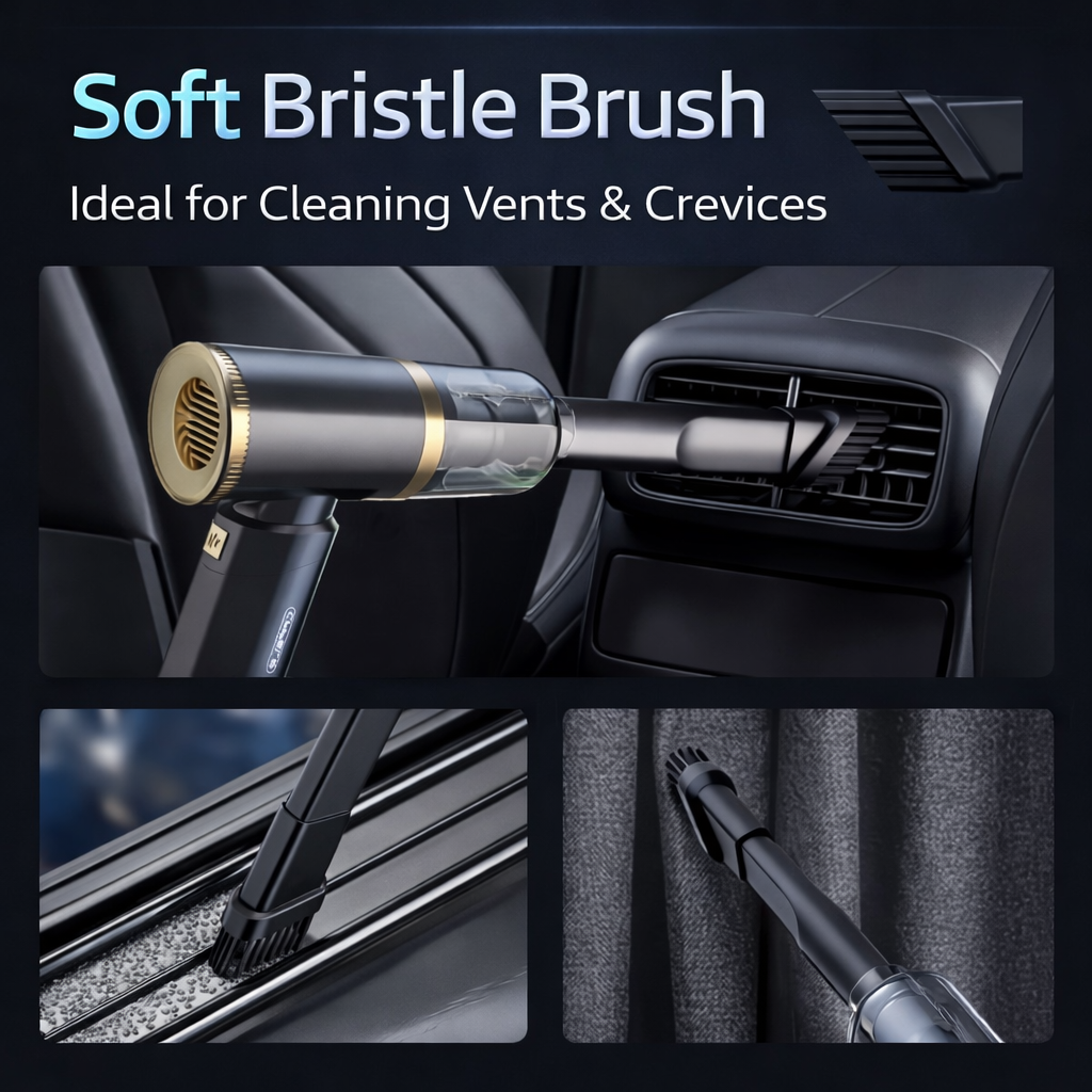 CAFELE 590W high-power 4-in-1 cordless vacuum cleaner - wireless, powerful cleaning, suitable for cleaning dust, debris, food residue