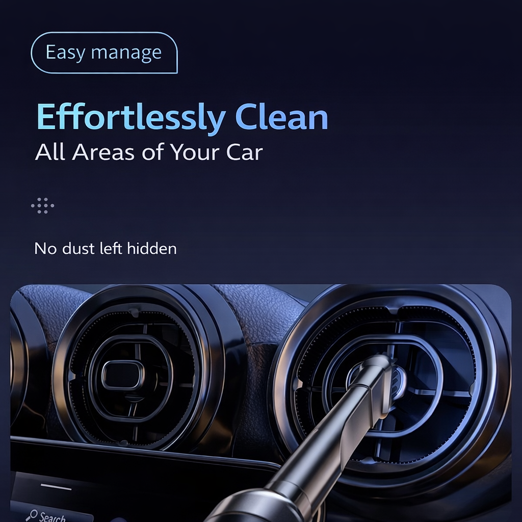 CAFELE 590W high-power 4-in-1 cordless vacuum cleaner - wireless, powerful cleaning, suitable for cleaning dust, debris, food residue