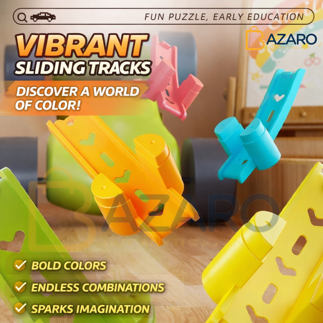 Ramp Racing Toy For Kids Car Adventure Toy Race Track Cars New DIY Assembled Gliding Track Vehicles car Parking Lot Car Model Combination Vehicle Set Children's Toys For Best Gift Boys kids