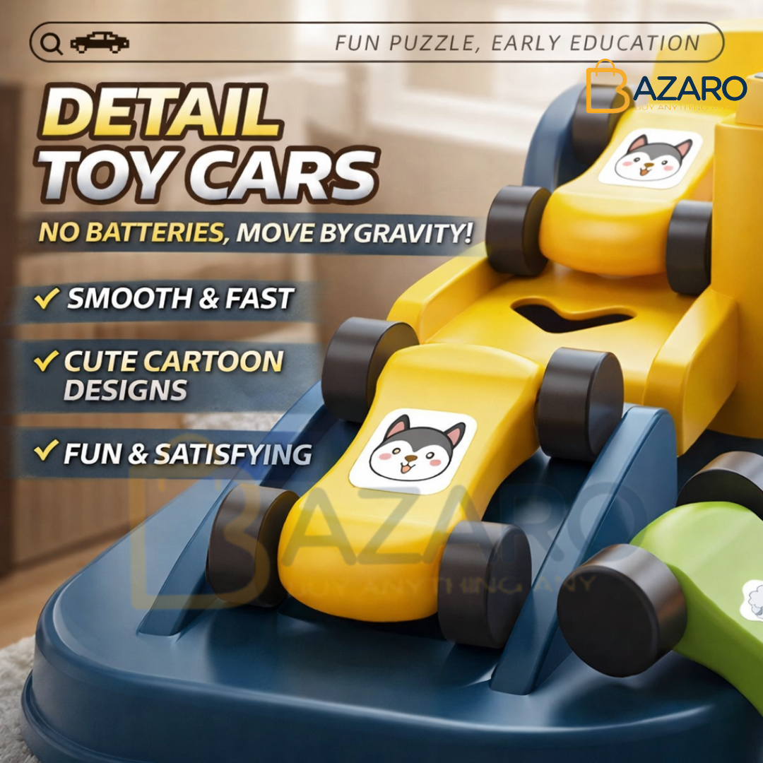 Ramp Racing Toy For Kids Car Adventure Toy Race Track Cars New DIY Assembled Gliding Track Vehicles car Parking Lot Car Model Combination Vehicle Set Children's Toys For Best Gift Boys kids