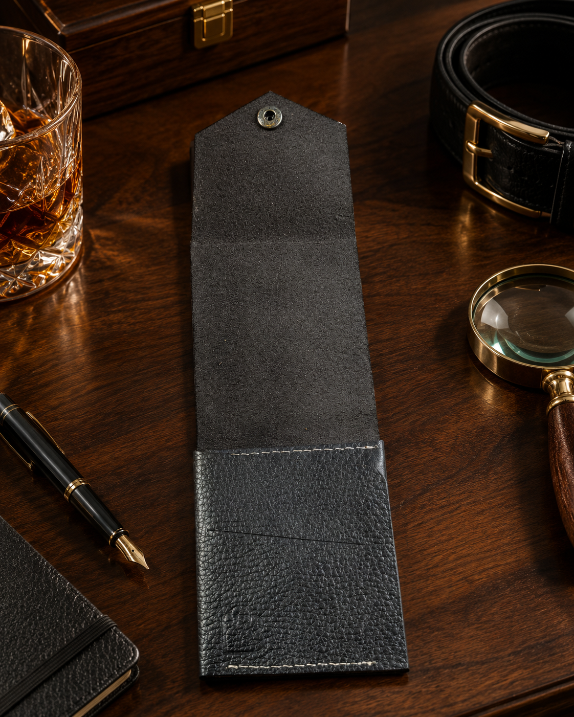 Vellura Genuine Leather Wallet | Compact Double Fold Leather Wallet