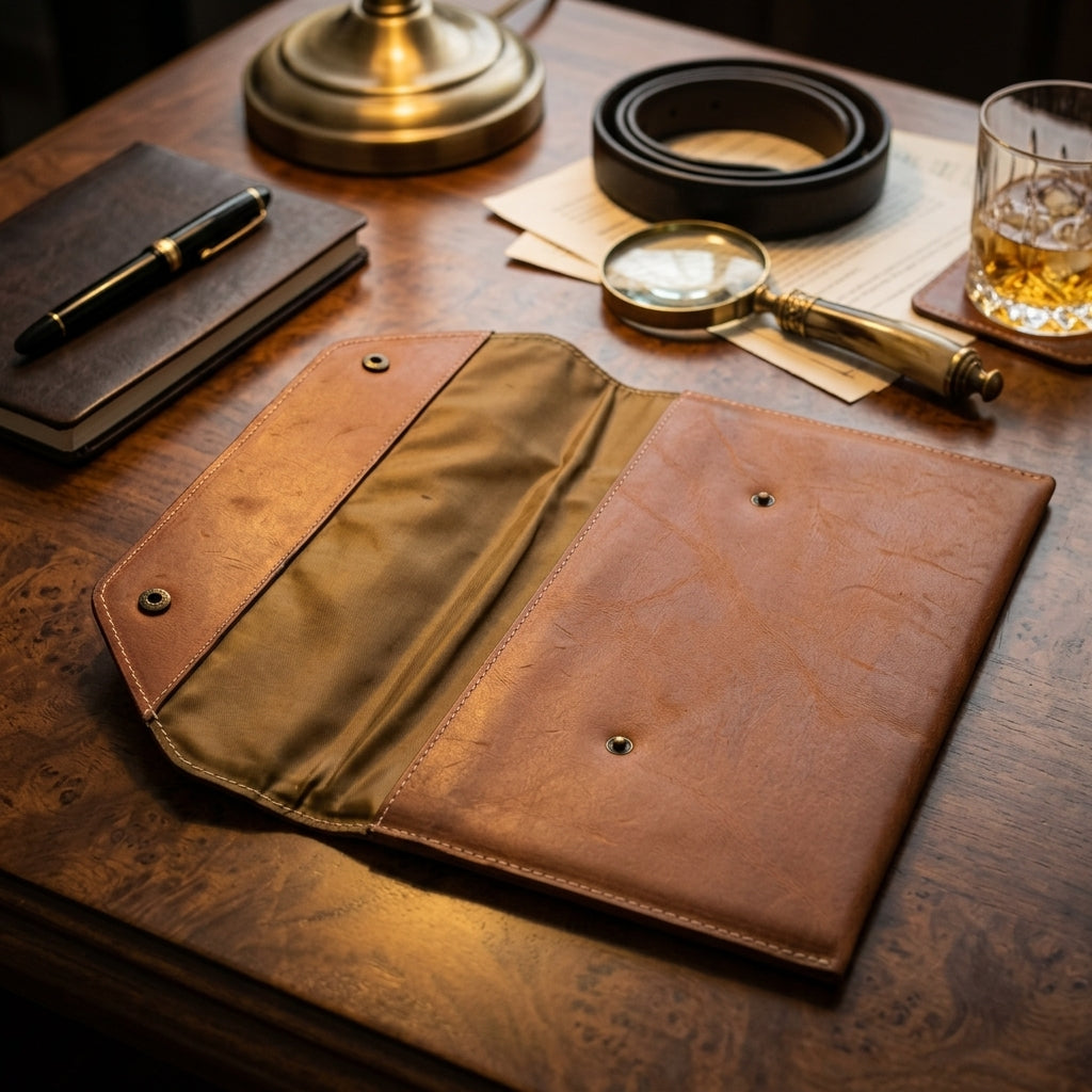 MacBook 13inche Leather Cover | Hand-Crafted Genuine Leather Cover