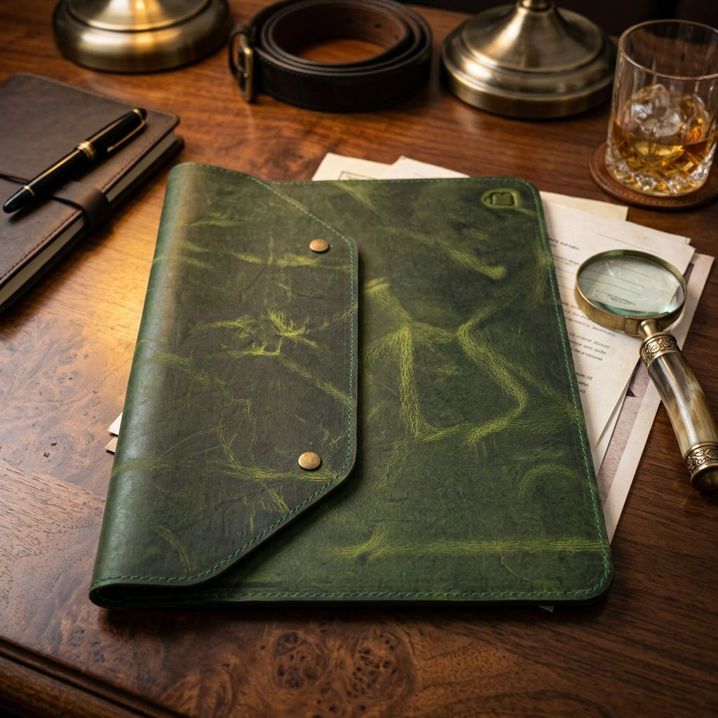 MacBook 13inche Leather Cover | Hand-Crafted Genuine Leather Cover