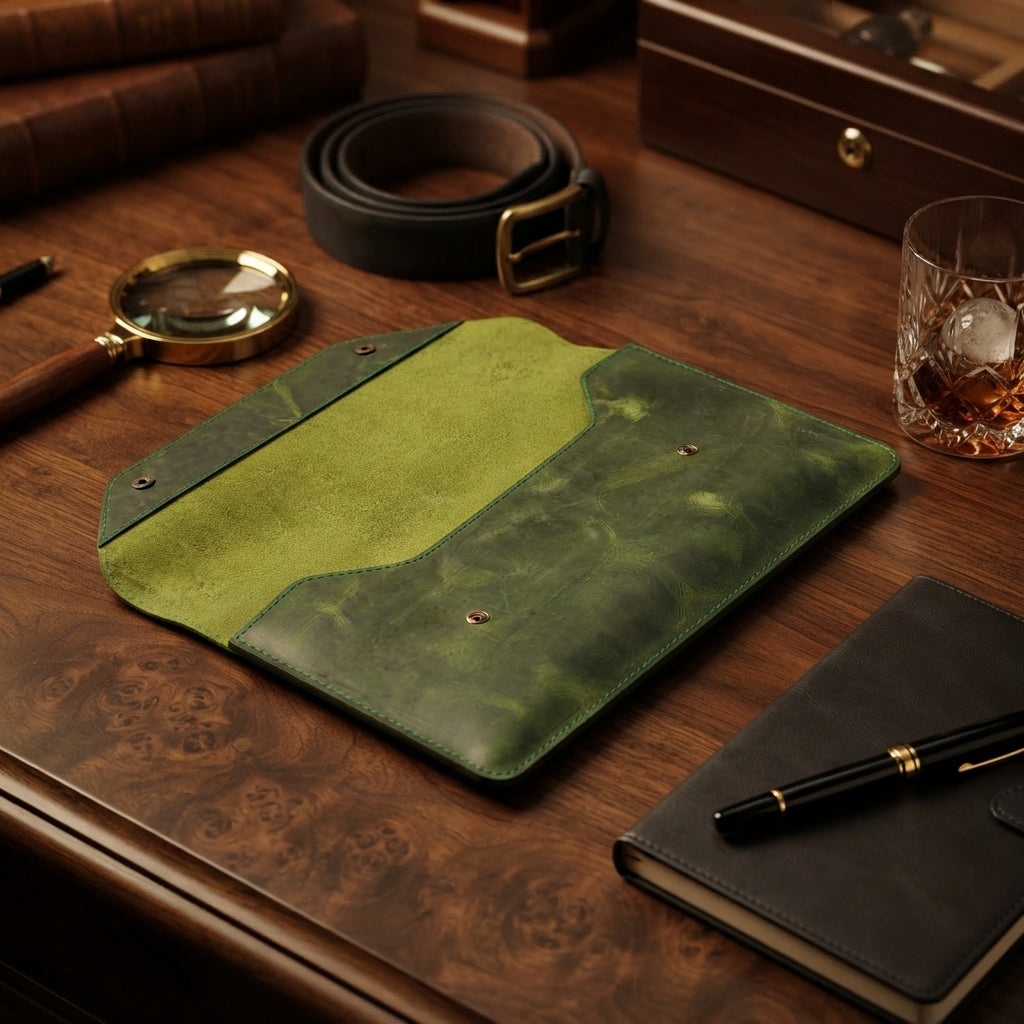 MacBook 13inche Leather Cover | Hand-Crafted Genuine Leather Cover