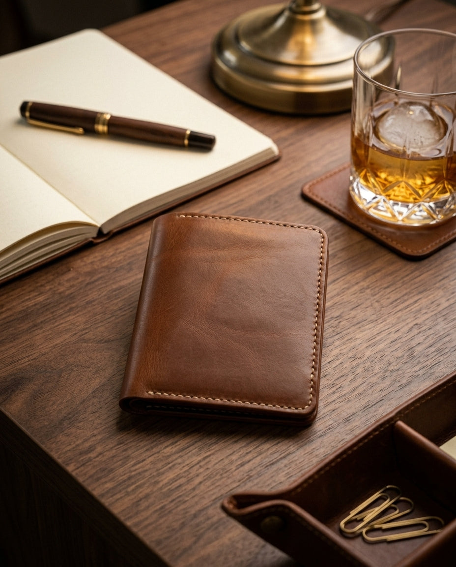 Signature Fold wallet | Hand-Crafted Genuine Leather Wallet | Slim & Compact design