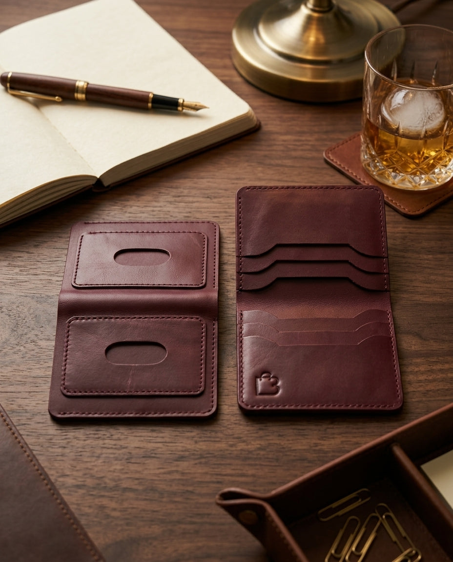 Classic Fold Wallet | Hand-Crafted Genuine Leather Wallet | Slim & Compact design