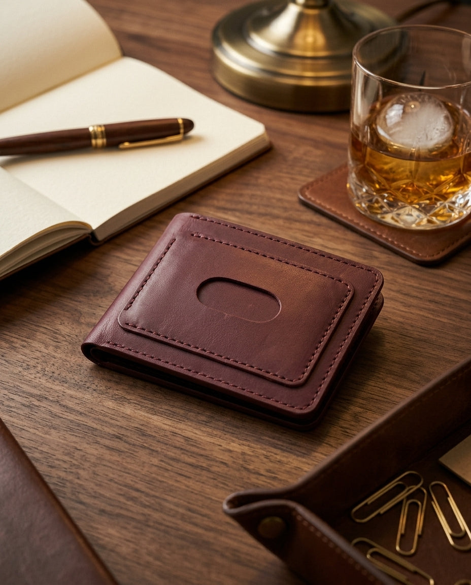 Classic Fold Wallet | Hand-Crafted Genuine Leather Wallet | Slim & Compact design