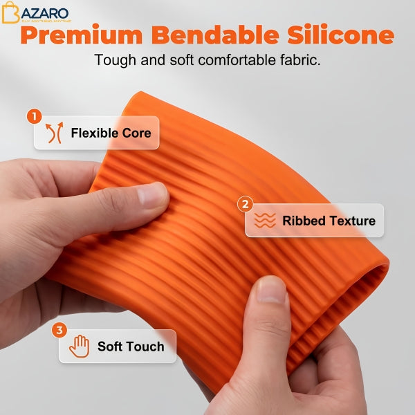 Flexible Silicone Aluminium Mobile Phone Holder Stand
