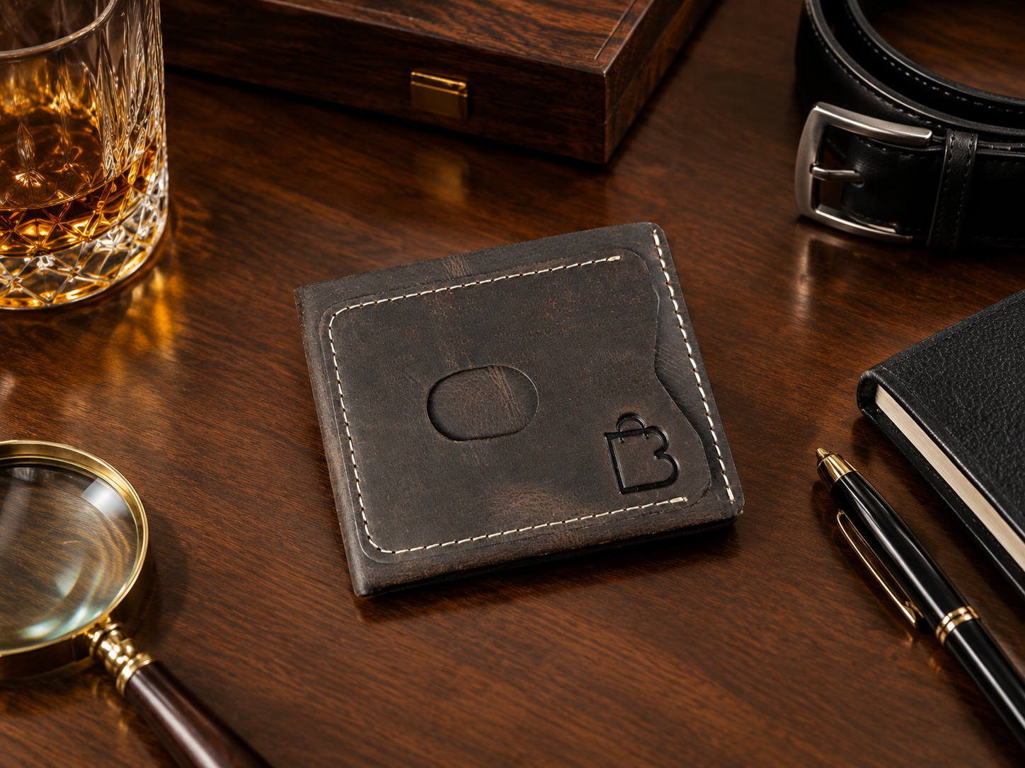 Imperial Magnetic Closure | Hand-Crafted Genuine Leather Wallet