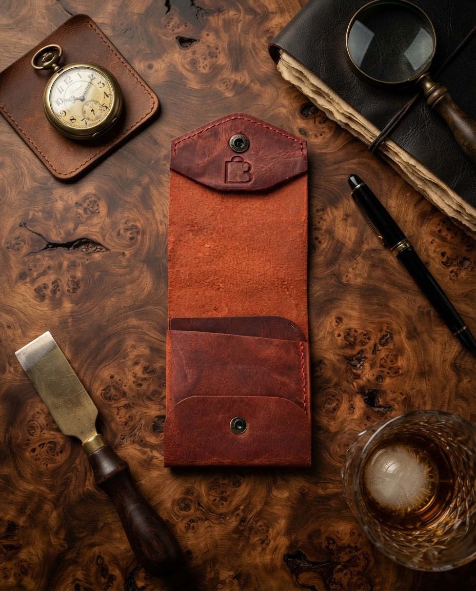 Laal Ishq Leather Wallet