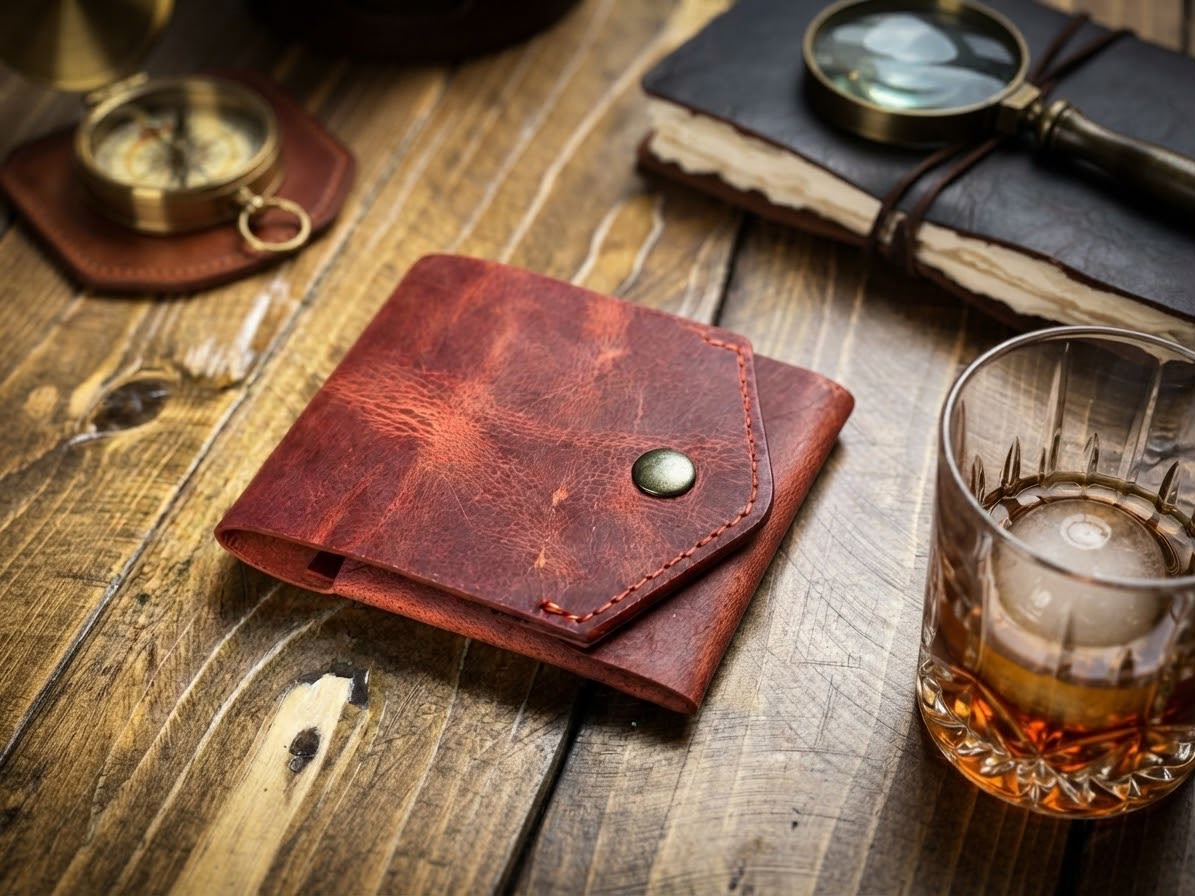 Laal Ishq Leather Wallet