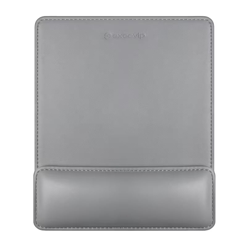 Premium Leather Mouse Pad with Magnetic Wrist Rest