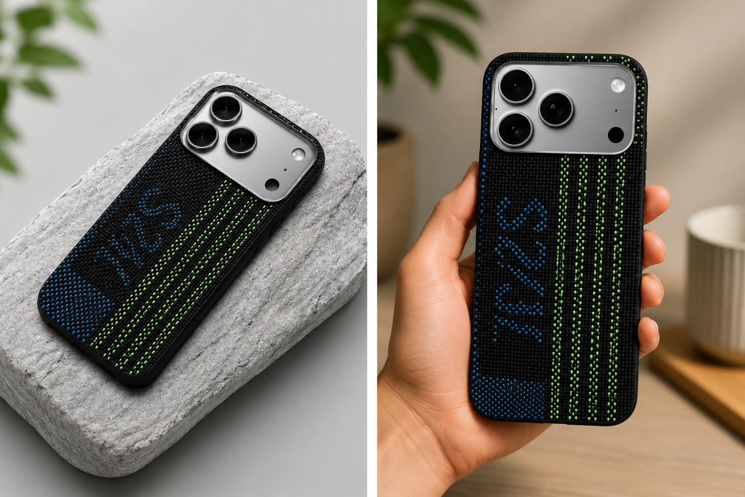 Tactile Woven Aramid Fiber Case for iPhone 17 Pro Max