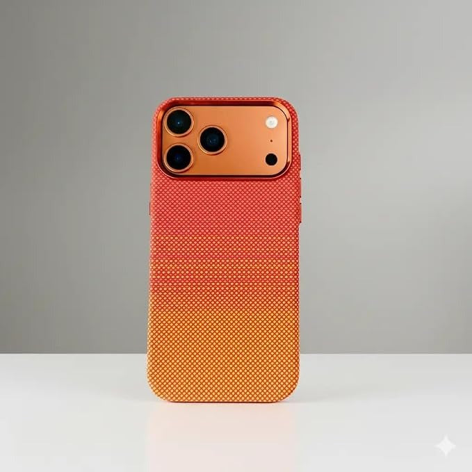 MILLION CASES Linea Weave Stripe Carbon Case for iPhone 17 Pro Max