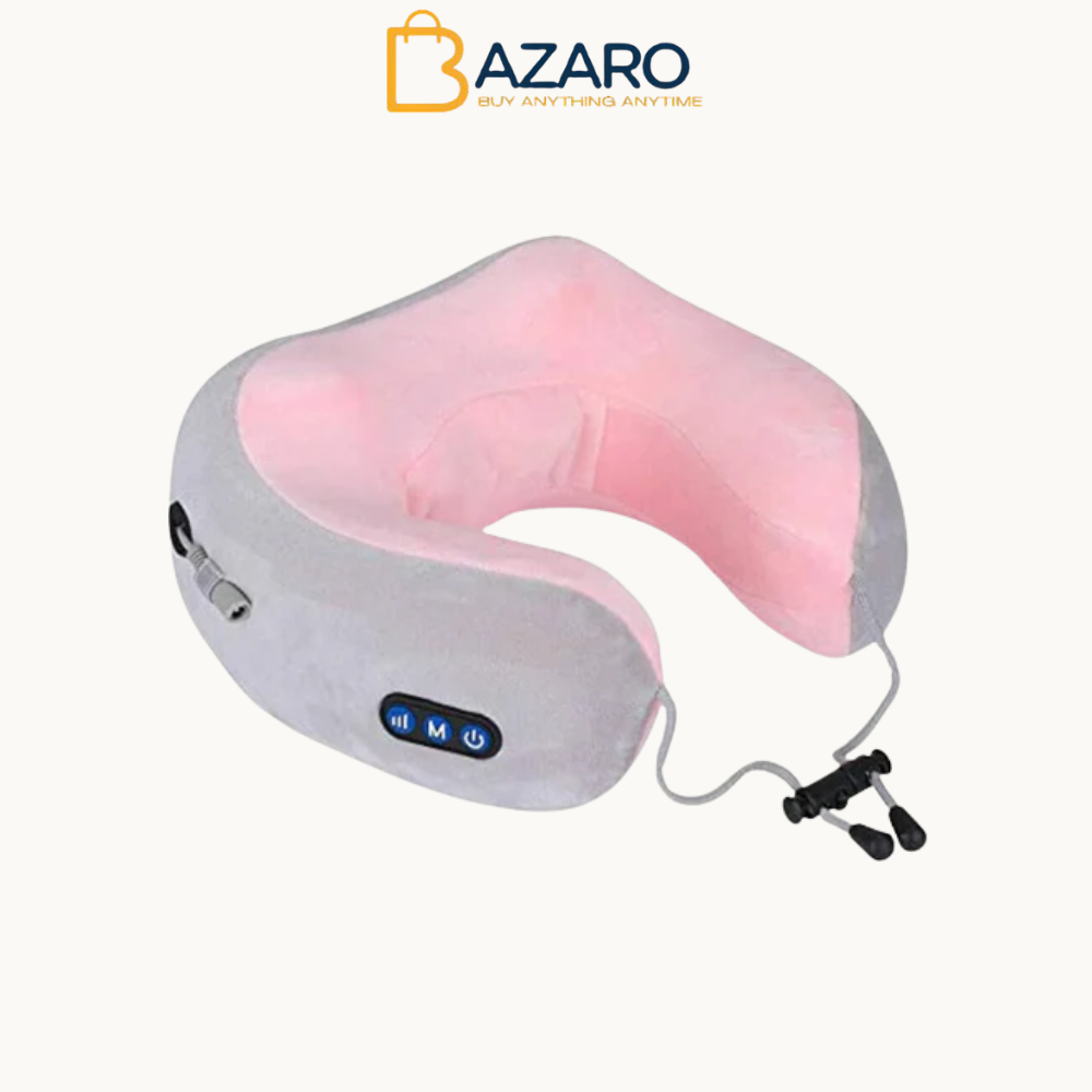 Neck Massager U Shape Pillow Electric Rechargeable Massager