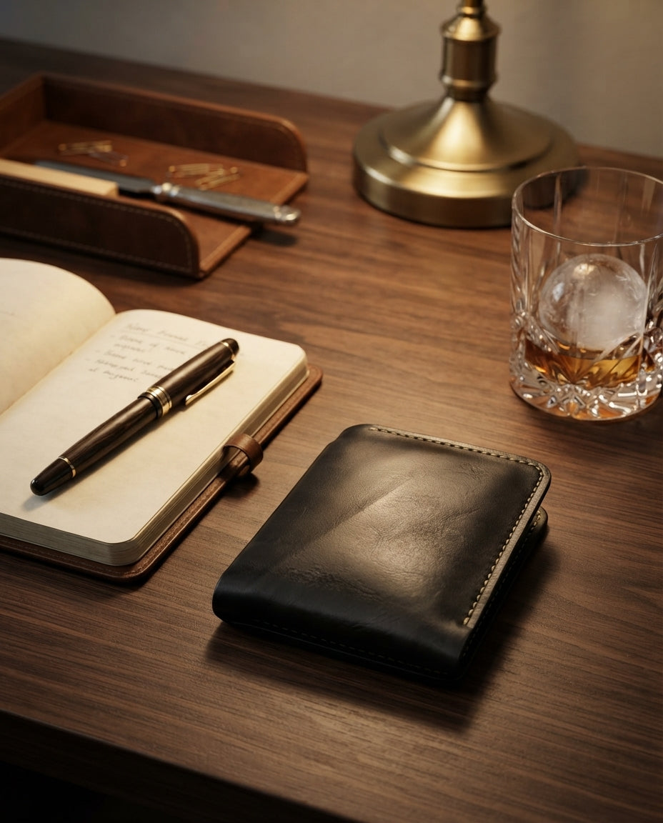 Signature Fold wallet | Hand-Crafted Genuine Leather Wallet | Slim & Compact design