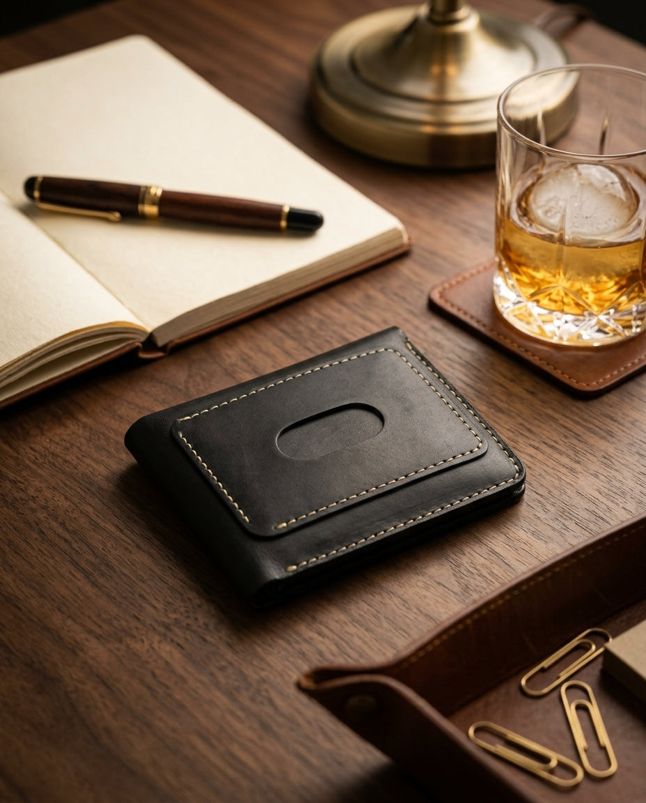 Classic Fold Wallet | Hand-Crafted Genuine Leather Wallet | Slim & Compact design