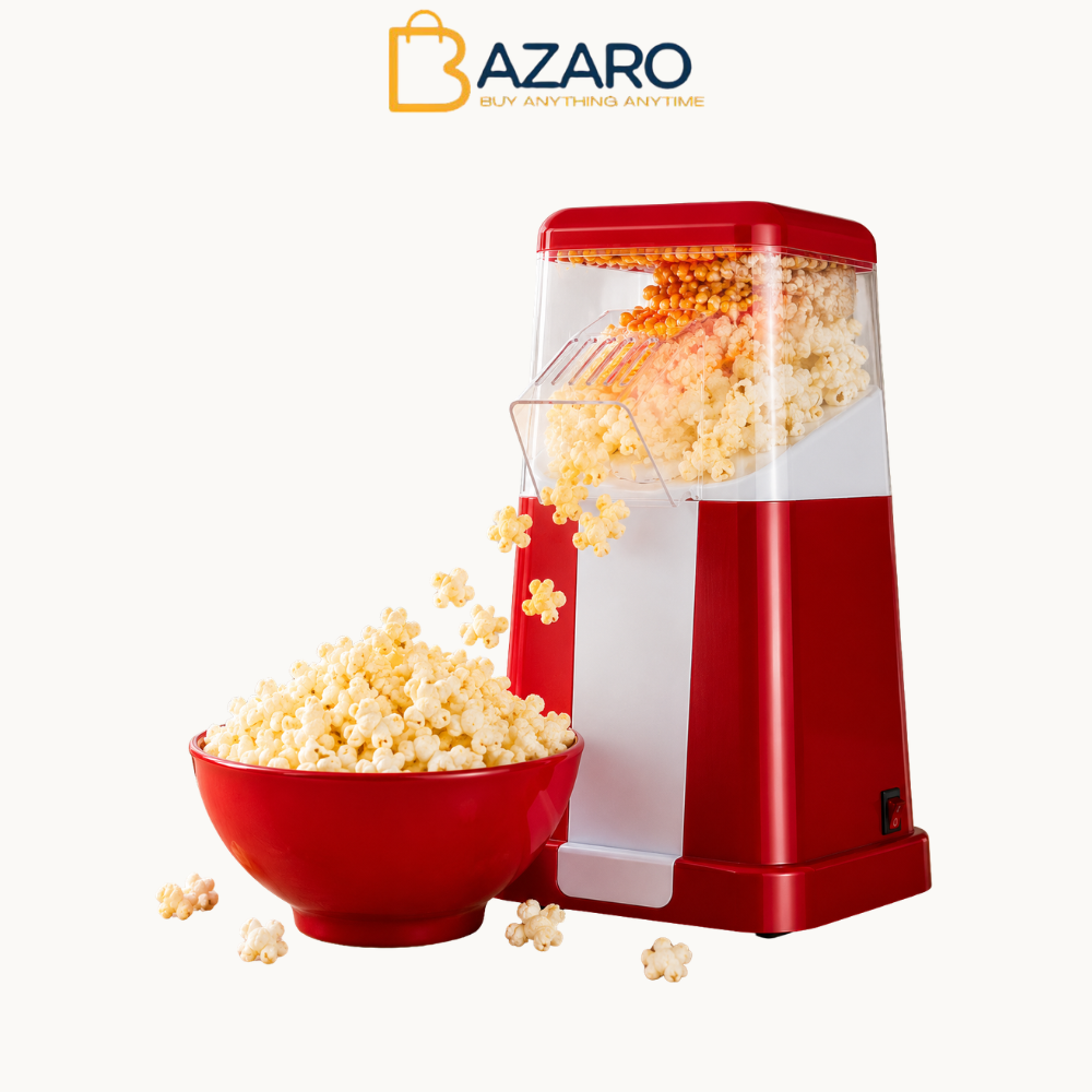 Retro Popcorn Maker, 1200W Retro Popcorn Machine