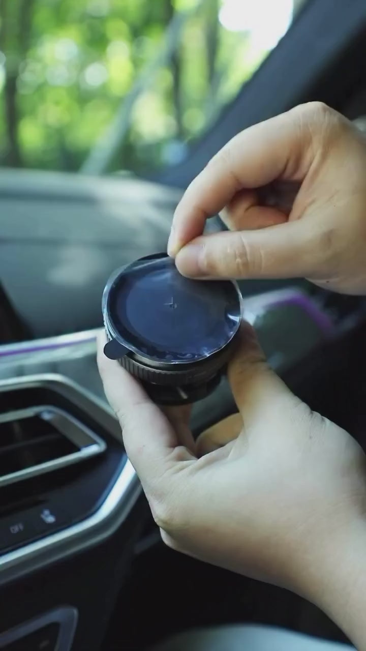 Magnetic Phone Holder with Vacuum Suction 360 Degree Easy Rotation | Powerful Vacuum Suction