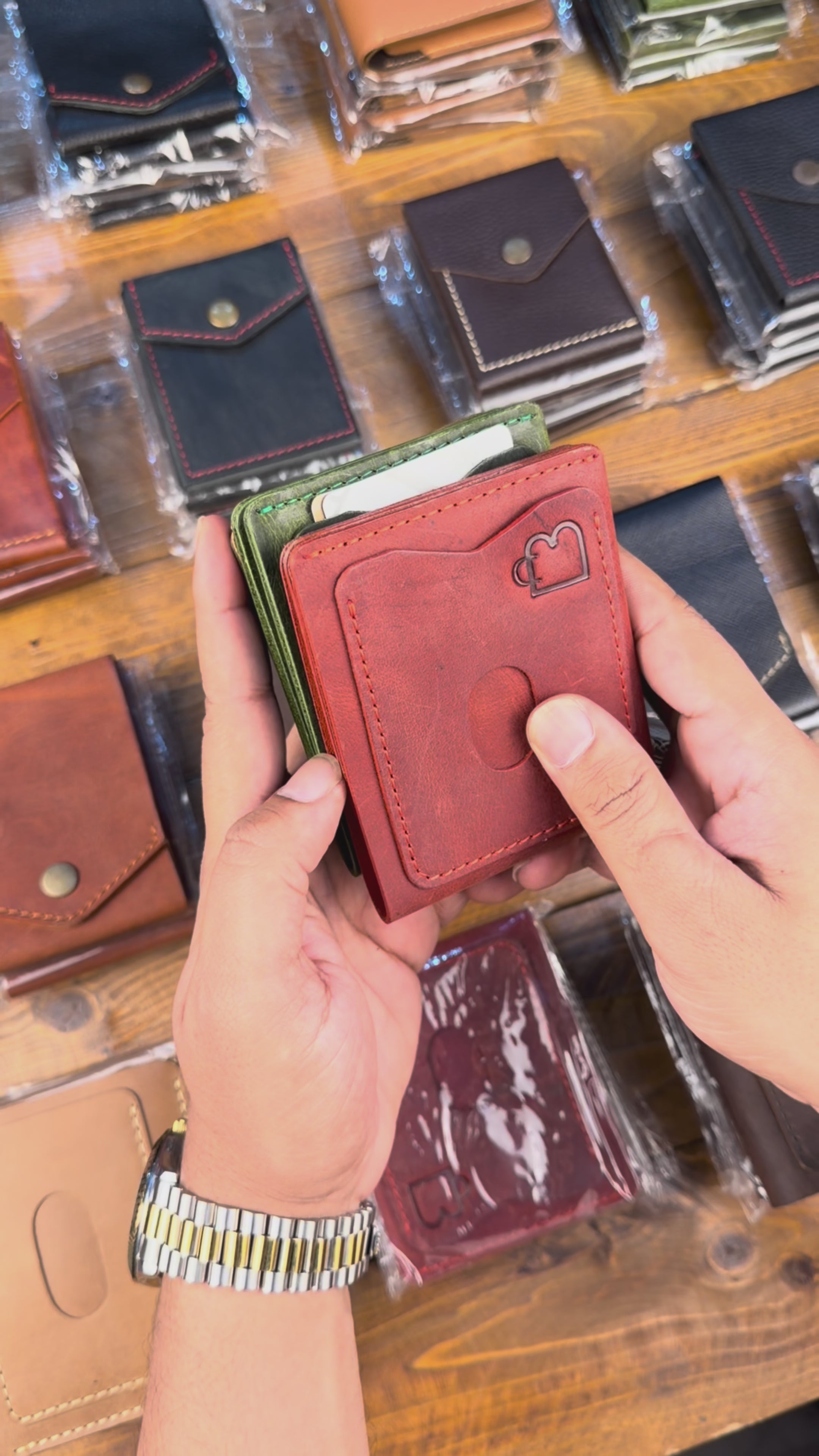 Imperial Magnetic Closure | Hand-Crafted Genuine Leather Wallet