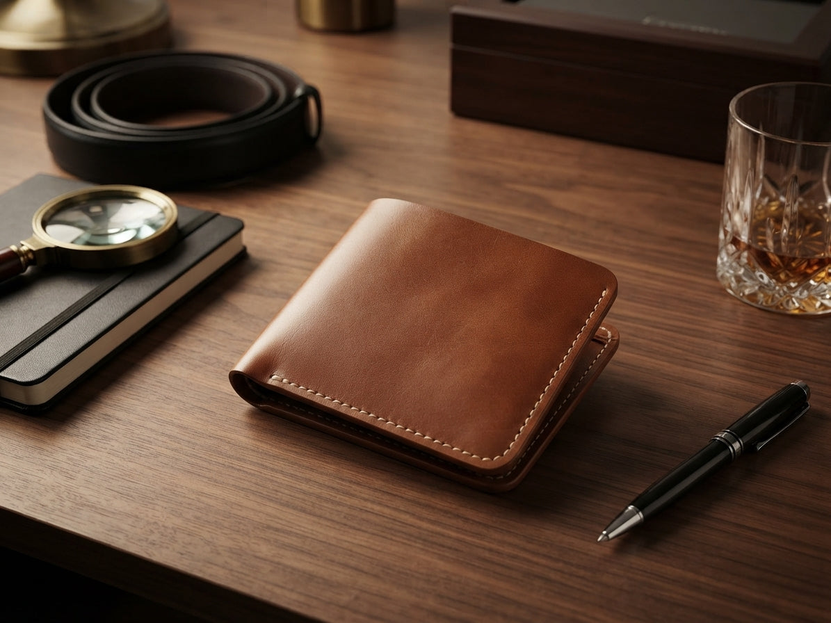 Signature Fold wallet | Hand-Crafted Genuine Leather Wallet | Slim & Compact design